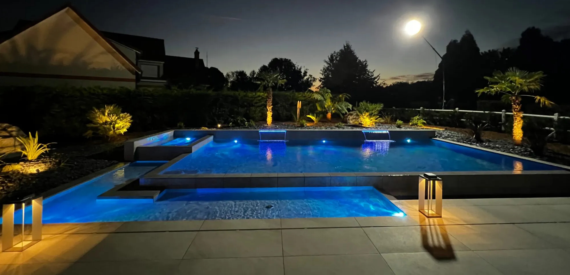 Création d’une piscine de rêve – résidence privée – Marne la Vallée –